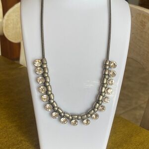 Lia Sophia Necklace with Champagne Crystal Accents